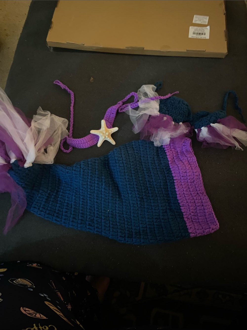 Baby mermaid costume